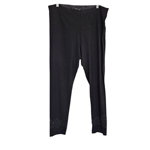 John Mark Leggings 16 Black Pull On Ankle